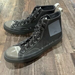 ACW Converse collab high top brown sneakers